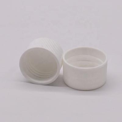 China 24/410 28/410 Non Refillable Wholesale White Plastic Screw Cap PP Screw Cover Caps 28mm Plastic 24mm Cap for sale