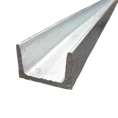 China Wholesale Steel Construction U Channel Galvanized Carbon Steel Q235 For Construction for sale