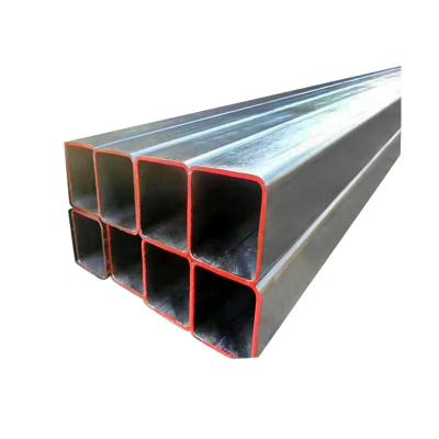 China Liquid Pipe 2.5x2.5 Hot Dipped Galvanized Steel Square Tube Galvanized Tubing Iron Square Tube for sale