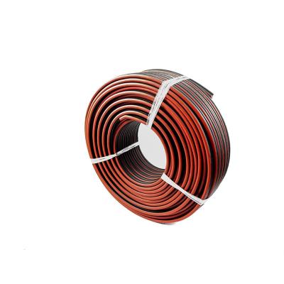 China XLPO Solar Cable Tinned Red Black Line Single Double Core Copper Core Double Parallel Line 2 * 2.5/4/6m2 for sale