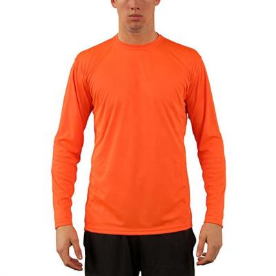 China UPF 50+ Antibacterial Protection Performance Outdoor Men's Fishing Shirts Quick Dry Sun Long Sleeve T-Shirt for sale