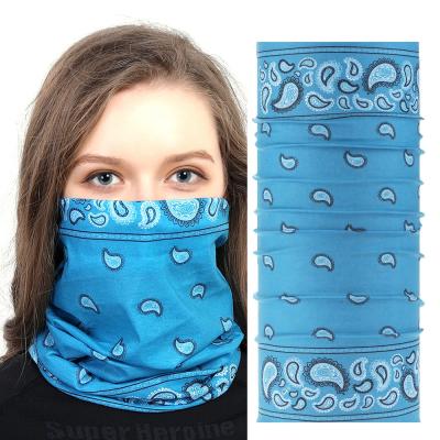 China Fashion Multi-Function Custom Multifunctional Tube Printing Seamless Men's Bandana Face Mask Outdoor Scarf for sale