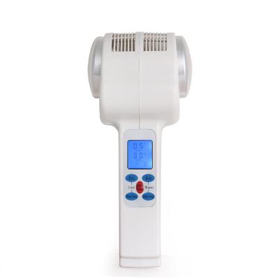 China Face Lift Home Use Face Care Digital Ultrasonic Beauty Instrument Hot Cold Hammer for sale