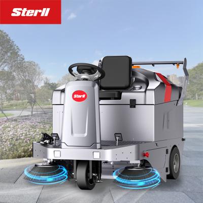 China Hotels Quality Popular Electric Asphalt Battery Type Road Sweeper Floor Sweepers for sale