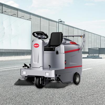 China Widely Used Hotels Electric Sweeper Ride On Road Sweeping Cleaner Machine for sale