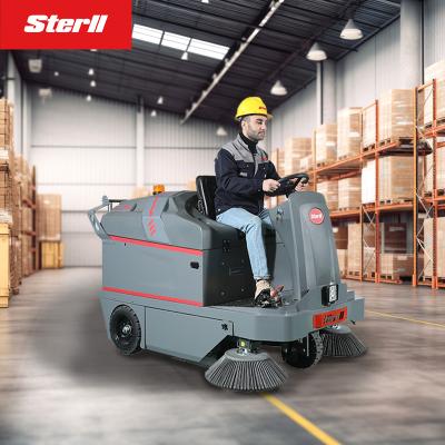 China Hotels Sell Well Electric Road Sweeper Supermarket Ride on Mobile Street Floor Sweeper for sale