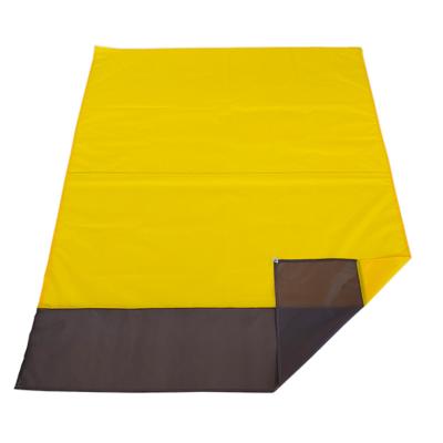 China Fold In A Folding Beach PE Bag Style Outdoor Camping Beach Mat Covering Picnic Warm Waterproof Tourists for sale