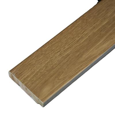 China Modern Home Decoration Durable indoor composite flooring wood line skirting for sale