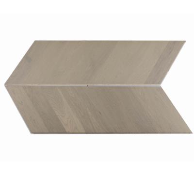 China Modern Prime grade grey colorwhite oak hardwood Waterproof Engineered  Fishbone Oak Fishbone Floor for sale