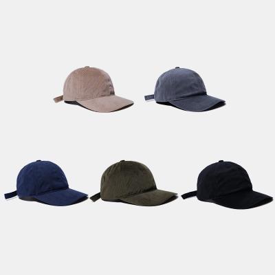 China breathable & Wholesale Men's Snap Back Waterproof Vintage Plain Corduroy Empty Brim Snapback Short Hat for sale