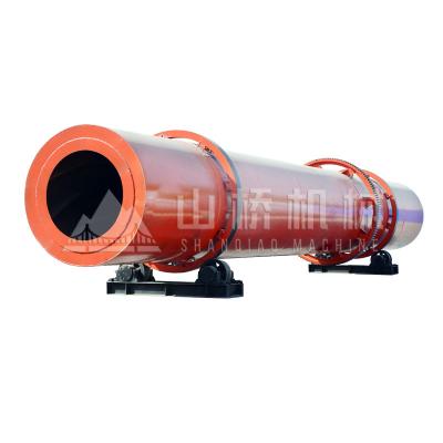 China Chemicals Processing Low Temperature Rotary Drum Dryer Coconut Bran Dryer for sale