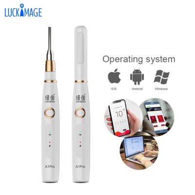 China Luckimage 3.9mm IP67 Luckimage 3.9mm Kids Earpick Waterproof Video Ear Wax Ear Scope Camera Earwax Removal Camera Earwax Remover IOS Android Android for sale