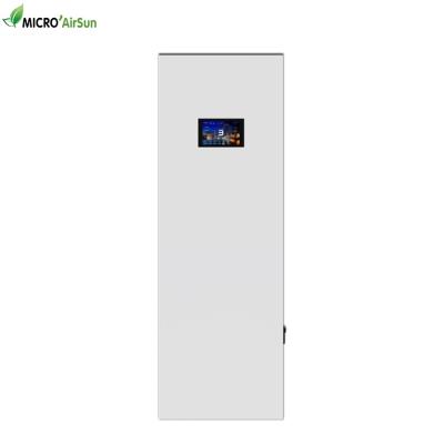 China Modern Floor Standing Ductless ERV Air Handling Equipment Fresh Air Ventilation Unit for sale