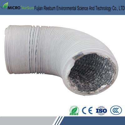 China Double Layer Thickness HVAC Aluminum Flexible Duct Air Conditioning System Flexible Air Duct for sale