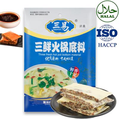 China Cooking Chinese Hotpot Food Seasoning Halal Food Export Three Hotpot Fresh Collagen Soup Basic Food Seasonings for sale