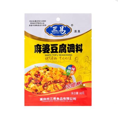 China Cooking China Sanyi Brand Mapo Tofu Sauce 80g Seasoning Spices for sale