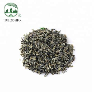 China 2022 Loose Leaf Chinese Green Tea Te Verde Chun Mee New Export Loose Leaf 9371 Chunmee Tea for sale