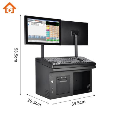 China POS to system touch POS terminal / 64G system (Epos 128G / 256G / POS optional) for sale