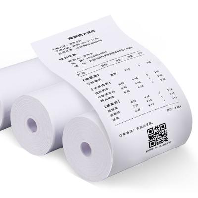 China 10 Rolls Thermal Receipt Paper 57x30mm Printing Label Roll For POS Printer Mobile Cash Register Paper Office Stationery 57X30mm for sale