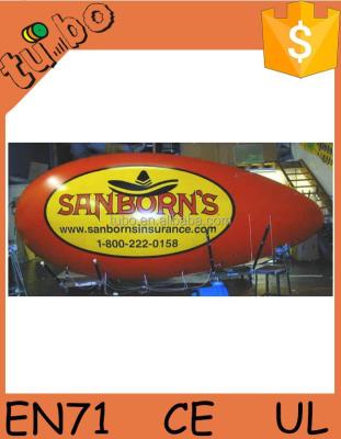 China waterproof & zeppelin inflatable party LED advertising fire resistance spaceship light blimp blimp with factory price made in china for sale