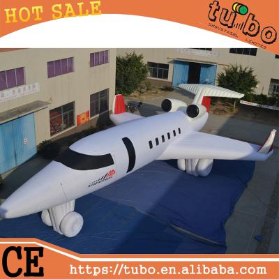 China hot sale inflatable advertising aircraft balloon/inflatable airplane/inflatable advertising blimp for advertising as required for sale