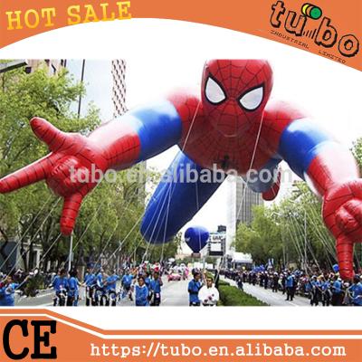 China giant inflatable spider man/inflatable advertising balloon for advertise as needed for sale