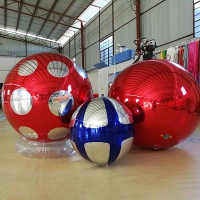 China giant inflatable mirror balls/big black mirror ball disco/inflatable black disco ball for inflatable hanging decorations by different design for sale