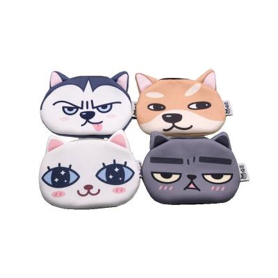 China Fashion new zero wallet creative cartoon dear small purse earphone cables receive bag beautiful coin bag for sale