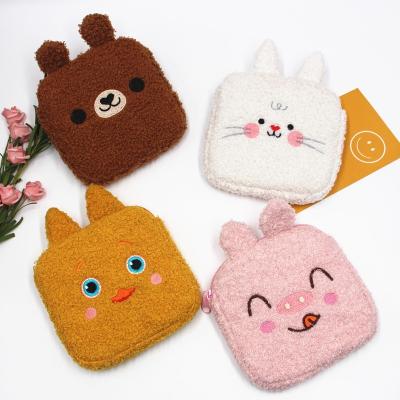 China Fashion Receive New Plush Sanitary Napkin Package Sanitary Napkin Handbag Bag Handbag Lovely 2022 Portable Flow Bag for sale