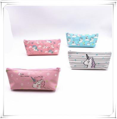 China Schools & Soft Stain Japanese Girl Sister Unicorn Pen Bag Student Offices Lovely Receive Pure Small and Fresh Stationery Bags and Pencil Bags for sale