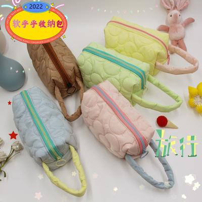 China Han Edition CIA cosmetic bag is natural capacity pen bag multifunctional hand wash receive a contracted candy color bag with purse for sale