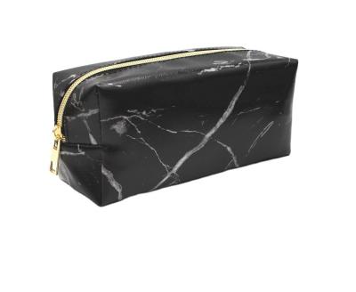 China Fashion New 2022 PU Marble Cosmetic Bag Go Together Bag Mass Cosmetics Receive Package for sale