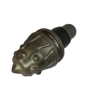 China Building Material Shops C31HD Rotary Bit , Ram Rotary Digging Bit With Spiral Drill Bullet Teeth Drilling for sale