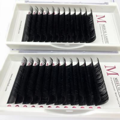 China Private Label Long Natural Cashmere Silk Russian Volume Eyelash Extensions Customize Eyelashes Vendor for sale