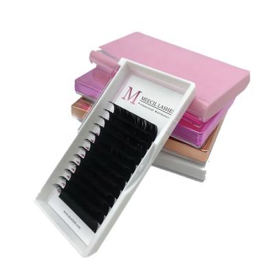 China Classic Silk Lash Extensions Individual Eyelash Long Classic Hair Extensions Wholesale Natural for sale