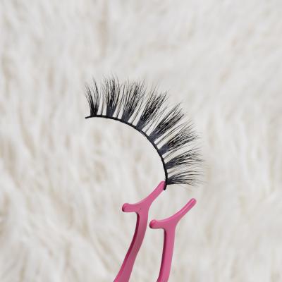 China Hot Selling 3D Mink Lashes False Eyelash Luxury Strip Lashes Wicks 100% Real Mink Eyelashes for sale