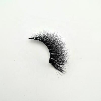 China Meecil 3d Natural Soft Mink Lashes Real Mink Fur False Eyelashes Handcrafted Handwork Own Brand and OEM for sale