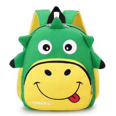 China Waterproof The popular kindergarten 1st grade boys and girls cute cartoon light load-reducing spine-protecting small schoolbag for sale