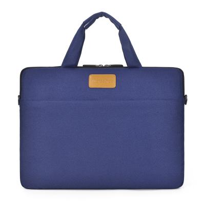 China Low MOQ 13 14 15 16 Inch Slim Business Business Laptop Sleeve Bag Shockproof Multi Pockets for sale