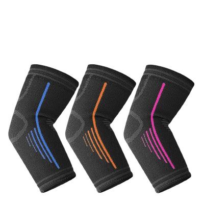 China High Quality Wear Resistant Suitable Adjustable Compression Fitness Elbow Brace Professional Safety Elbow Brace For Sports for sale