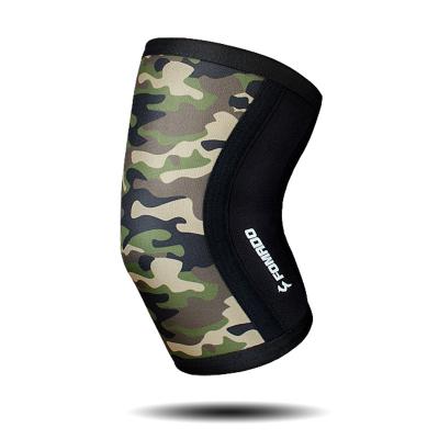 China 5mm Camouflage Elbow Sleeve Support Compression Wear Resistant Elbow Sleeves 5mm Camouflage Neoprene For Powerlifting for sale