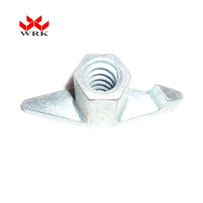 China Building construction formwork parts butterfly bolt tie tie rod wing nut for construction for sale