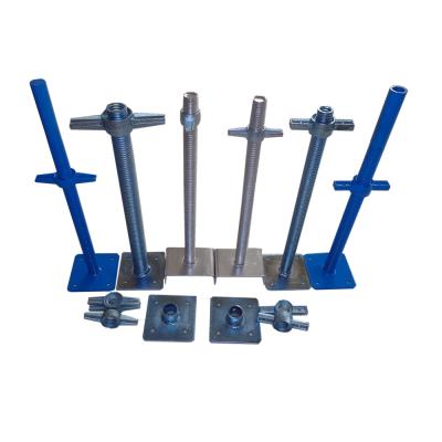 China Scaffold Pads Scaffold Leveling Adjustable Base Jack for sale