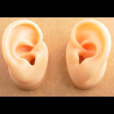 China Cute Hot Sale Artificial Silicone Silicone Ear Piercing Jewelry Safe Piercing Supply 2pcs/bag for sale