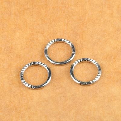 China Cute Piercing Ring Body Piercing Jewelry Titanium Jagged Shape Jewelry ASTM F 136 for sale