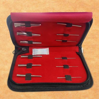 China Romantic Hot Sale Ear Tunnel Piercing Tools Suit Include--12 Pcs Different Size for sale