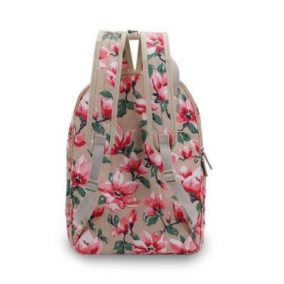 China High Quality Floral Printing Youth Waterproof Women Backpack Bags For Teenage Girls School Female Shoulder Bagpack Waterproof Bag for sale