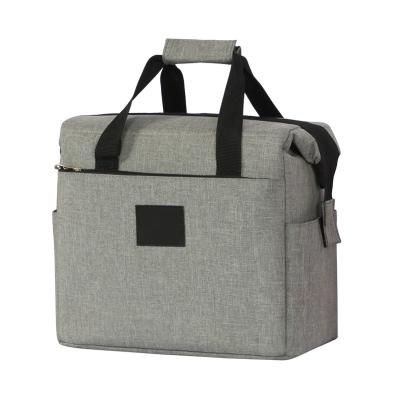 China Waterproof Accept Customized Logo And Pack Non Woven Insulated Lunch Ice Thermal Beach Large Cooler Bag for sale