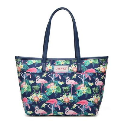 China Vintage Cotton High Quality Promotional Bags Full Printing Shopping Canvas Recycled Tote Bag Assorted Color for sale