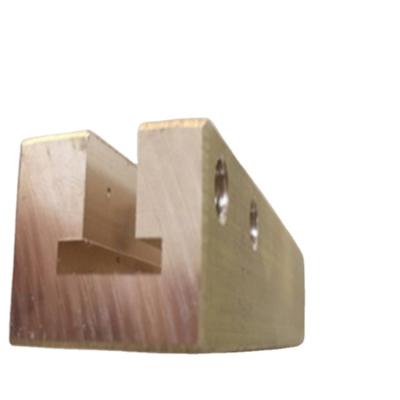 China Customized Industrial Wholesale Price Processing Brass Block Square Bar Brass Flat Bar for sale